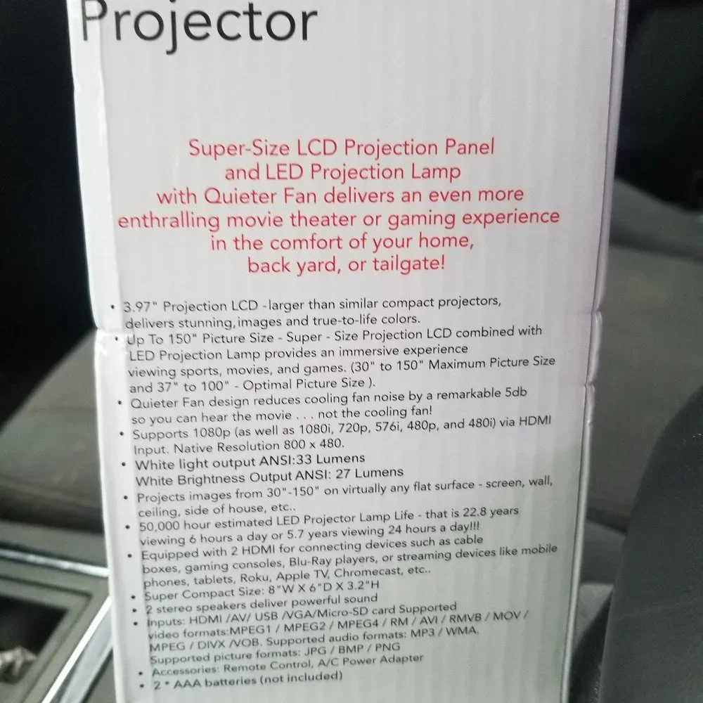 Projector - Picture 2 of 2